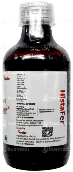 Histafer Liquid 200Ml